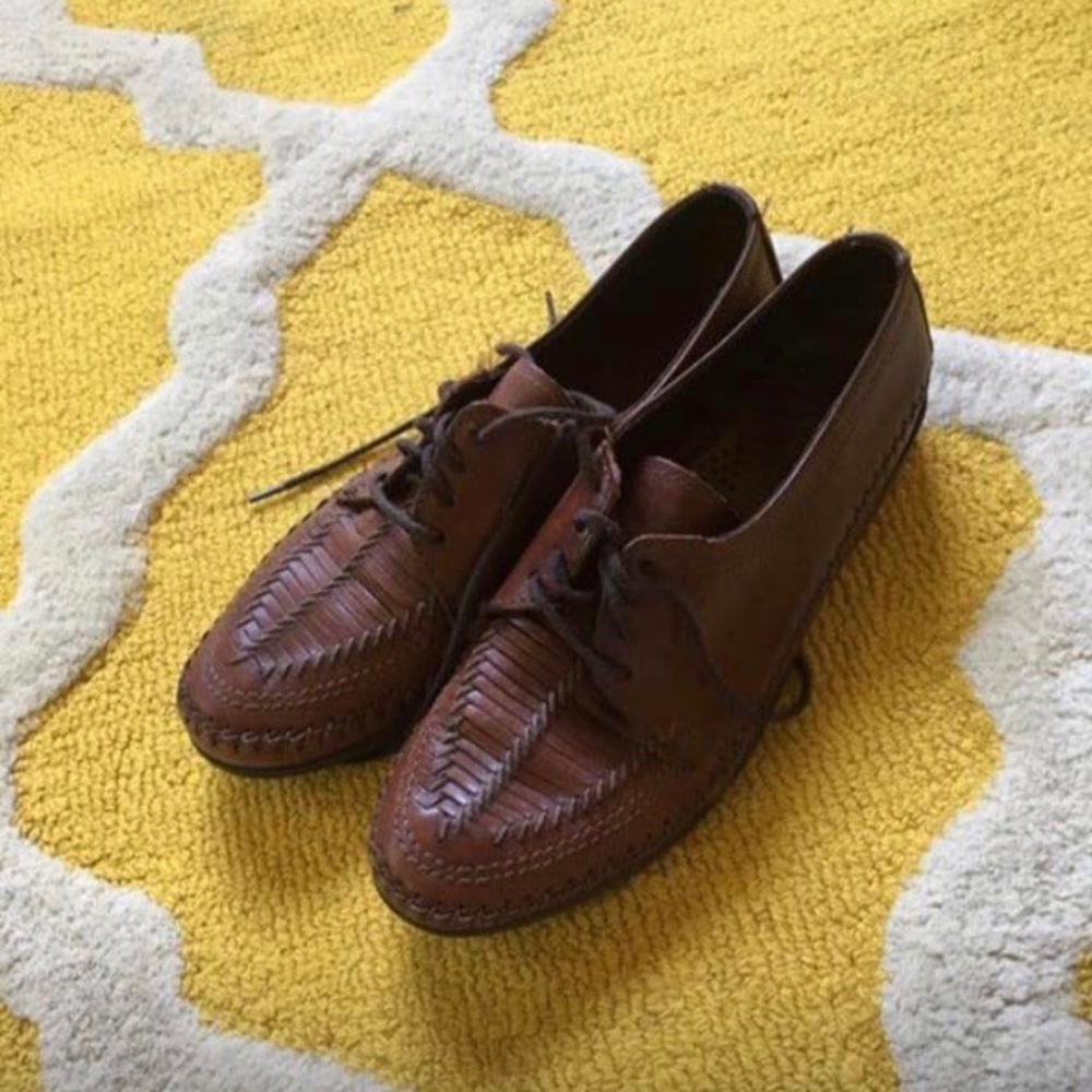 Dexter Moccasin Style Lace-up - Real Leather